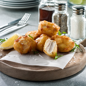 Vista Fully Cooked Tempura Battered Chicken Chunks 5x1kg