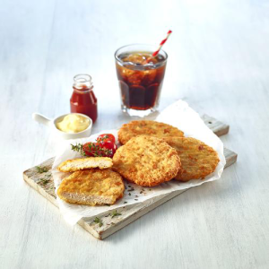 Glenhaven Breaded Chicken Slice 4x1.5kg