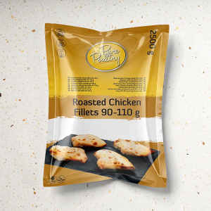 Pure Poultry Roasted 90/110g Fillets 4x2.5kg