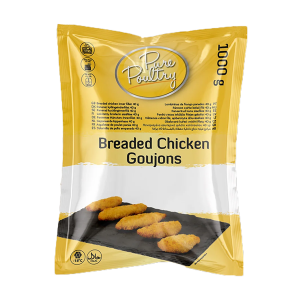 Pure Poultry Breaded Chicken Goujons 5x1kg