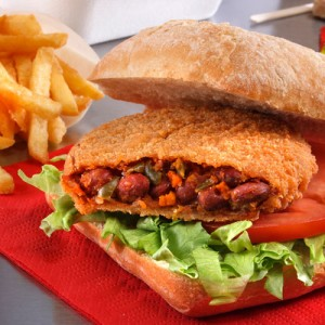 Spicy Beanburger Coated 24x100g