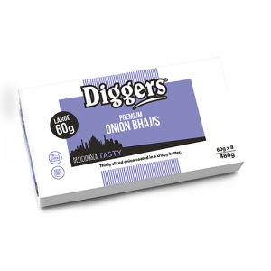 Diggers Onion Bhaji 10x480g (8x60g)