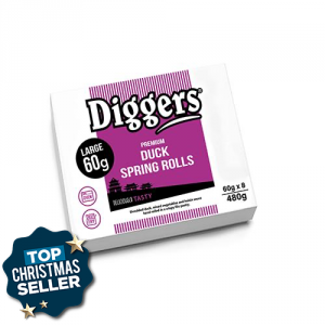 Diggers Duck Spring Rolls 10x8x60g