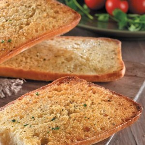 Garlic Ciabatta Bread 100X100GM