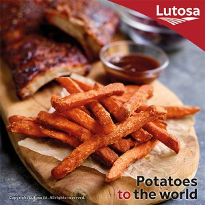 Lutosa Sweet Potato Fries 4X2.5KG