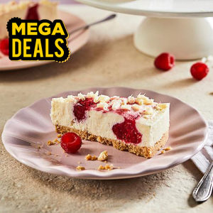 Chefs' Selections Raspberry Sensation Cheesecake 1x14ptn GF