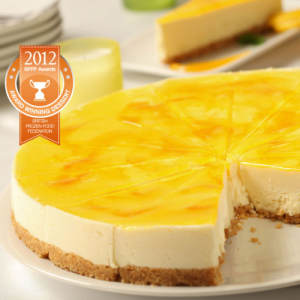Aulds Delicious Desserts Lemon Cheesecake 1x14ptn Pre-cut