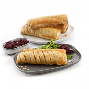 Frozen Vegan Sausage Roll 48X200GM (UNBAKED)