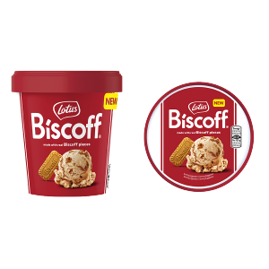 Biscoff Ice Cream Tub 8x425ml