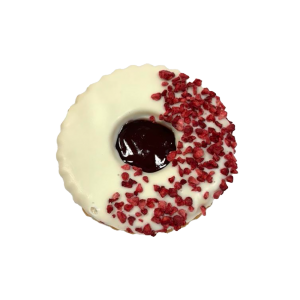 Grahams Bakery Raspberry & White Chocolate Sandwich Biscuit 1x12