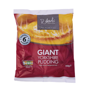 8" Giant Baked Yorkshire Puddings 12x110g 