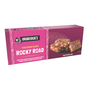 Brodericks Rocky Road Slice 12x(4x150g)