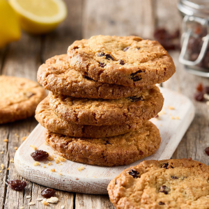 Chefs' Selections Raisin Oat Cookie Puck 1x90 (with lemon)
