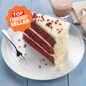 Chefs' Selections Classic Red Velvet Cake 1x14ptn