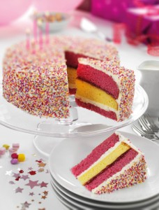 Angel Sparkle Cake  1x14ptn