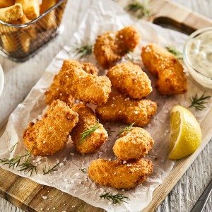 Chefs' Selections Scampi Premium wholetail scampi Breaded 10x450g 