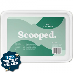 Scooped Mint Ice Cream 2x4ltr