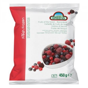 Greens Fruit Of Forest Mix 15x450g