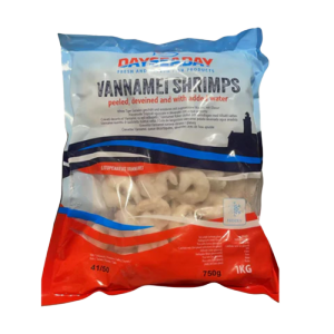Vannamei Prawns 16/20 10x1kg (Raw/Peeled/Deveined)