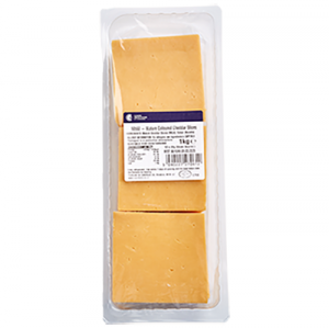 Chefs' Selections Red Mature Cheddar Slices 6x1kg