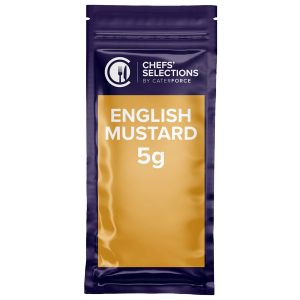 Chefs' Selections English Mustard Sachet 1x200