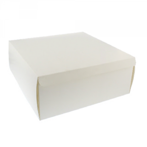 White Cake Box 12x12x4 1x100