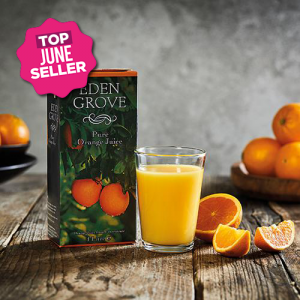 Eden Grove Pure Orange Juice 12x1ltr (Tetra)