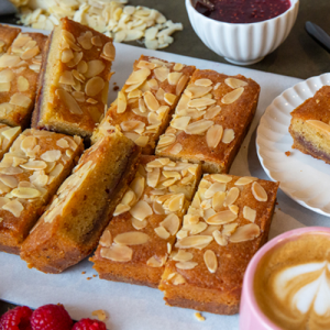 Cakesmiths Raspberry Bakewell 10x14ptn