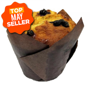 Milish Bakery Blueberry Muffin with Blueberry Filling 1x28