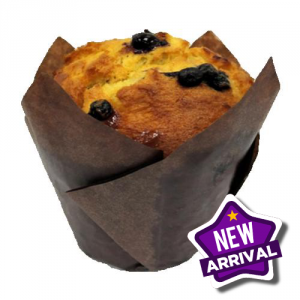 Milish Bakery Blueberry Muffin with Blueberry Filling 1x28