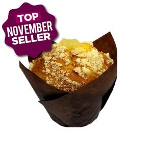 ​Milish Bakery Apple Crumble Muffin 1x28