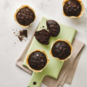 Baker & Baker Vegan Dark Chocolate Muffin 1x36