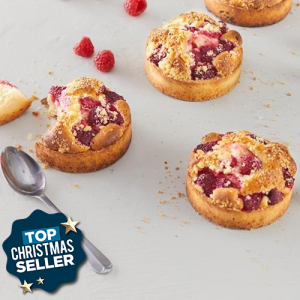 Raspberry Crumble Tartlet 1x28