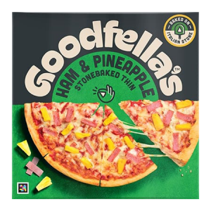 GoodFellas Thin Ham & Pineapple Pizza 15x365g