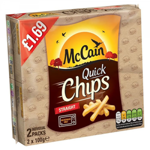 McCain Quick Chips 12x200g PM£1.69 2pack