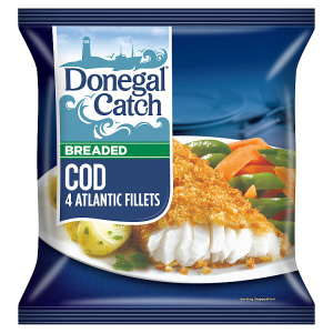 Donegal Catch Breaded Cod Fillets 12x400g