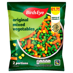 Birds Eye Mixed Veg PM£1.75 16x340g