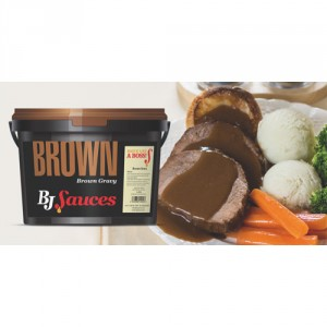 Bj Brown Gravy Paste 1x4.5kg