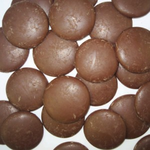 Dark Plain Choc Buttons 1x12.5kg