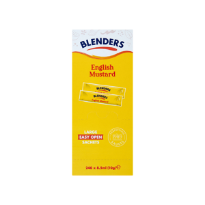 Blenders English Mustard Sachets 200x10g