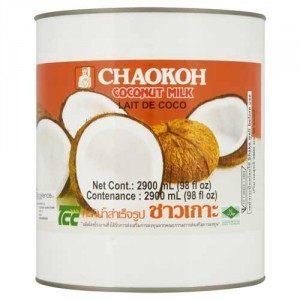 Chaokoh Coconut Milk 6x2900ml