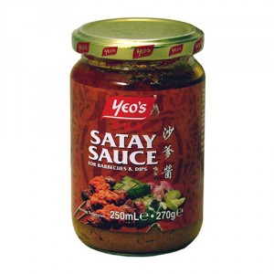 Yeo Satay Sauce 12x250ml