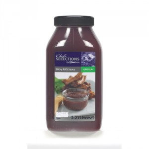 Chefs' Selections Sticky BBQ Sauce 2x2.27ltr