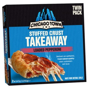 Chicago Town 12" Pepperoni Pizza  4x2x645g