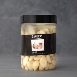 Cambray Peeled Garlic Cloves In Brine 6x1kg