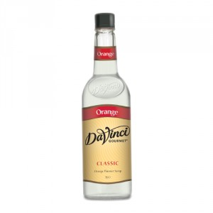 DAVINCI ORANGE SYRUP 6X1LTR