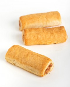 French Village 3.9"Beef Sausage Roll (15x130g) 