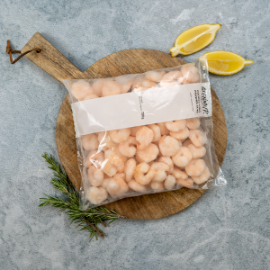 Keenan Seafood Individually Quick Frozen Peeled & Deveined Tiger Prawns Cooked  (30/40)