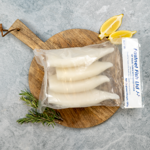 Keenan Seafood Individually Quick Frozen Squid Tubes U5 1kg Bag