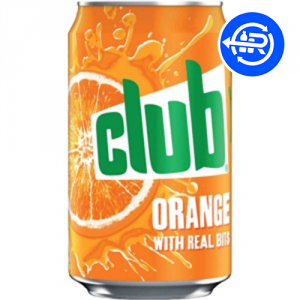 DRS Club Orange Cans 24x330ml